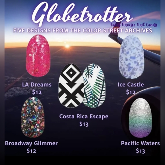 Last chance! COLOR STREET Gaelic Greenery & Costa Rica Escape Limited Edition - Picture 8 of 8